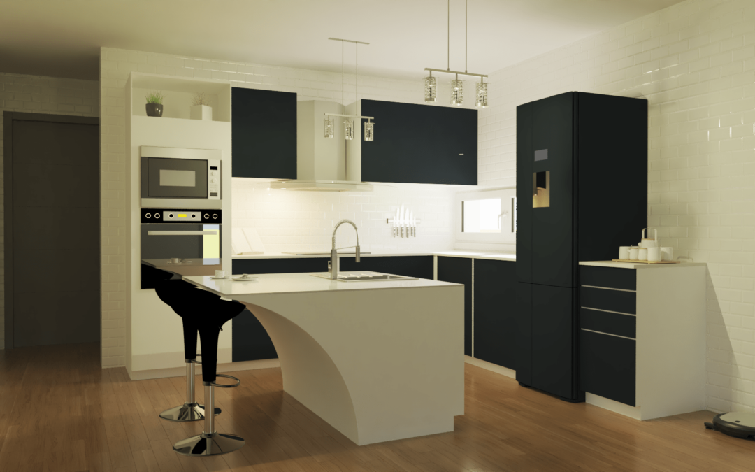 INFOGRAFÍAS DE COCINA EN 3D